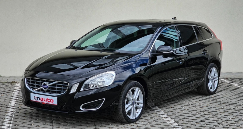 Volvo V60 cena 46900 przebieg: 124000, rok produkcji 2012 z Krzyż Wielkopolski małe 781